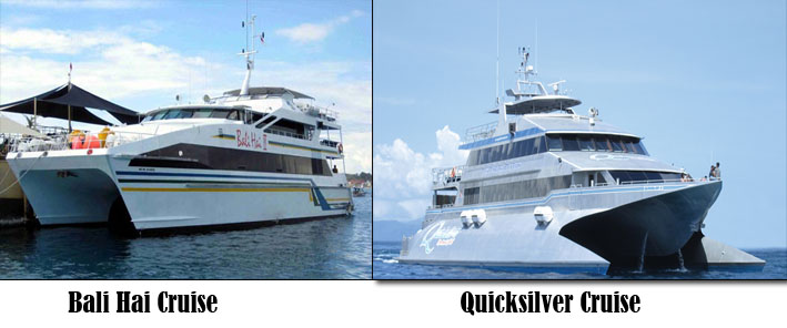Perbedaan Bali Hai Cruise dan Quicksilver